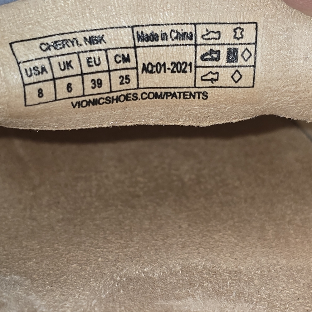 Vionic Cheryl Light Blue Platform Supportive Loaf… - image 8